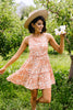 Spotty Coverage Tiered Dress
