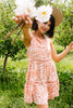 Spotty Coverage Tiered Dress