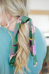 Spring Fling Floral Tying Scrunchie