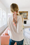 Spring Fling Floral Tying Scrunchie