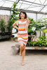 Summer Stripes Waffle Knit Dress