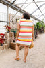 Summer Stripes Waffle Knit Dress