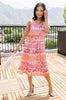 Sumptuous Coral Sundress