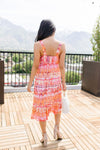 Sumptuous Coral Sundress