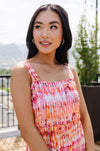 Sumptuous Coral Sundress