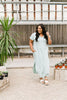 To The Max Striped Maxi In Mint