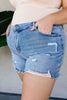 Torn & Tattered Cutoff Shorts