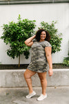 Watch Your Back Camo Dress
