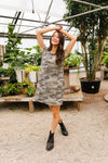 Watch Your Back Camo Dress