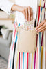 Weave Your Troubles Behind Woven Cell Phone Bag