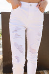 Why Not Destroyed Boyfriend Jeans