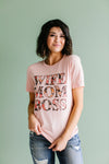 Wife Mom Boss Graphic Tee