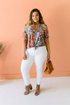 Wild Garden V-Neck