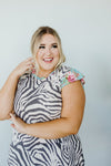 Zany Zebra Top